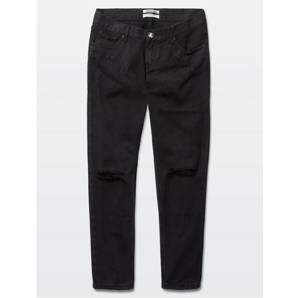 One Teaspoon Awesome Baggies in Black, size 24